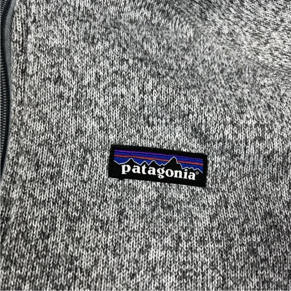 Patagonia 1/4 Zip Better Sweater Gray Size Small - Picture 3 of 16